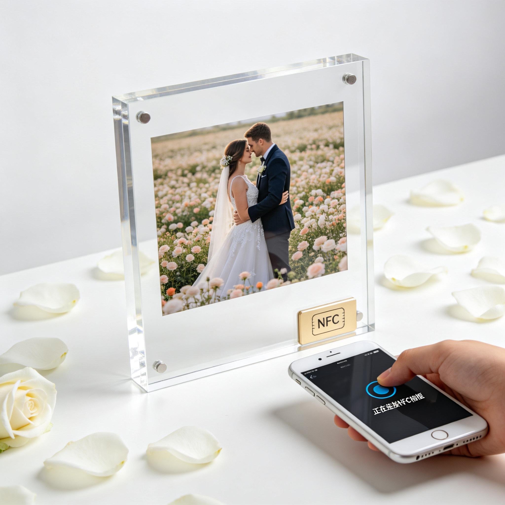 NFC Smart Acrylic Photo Frame