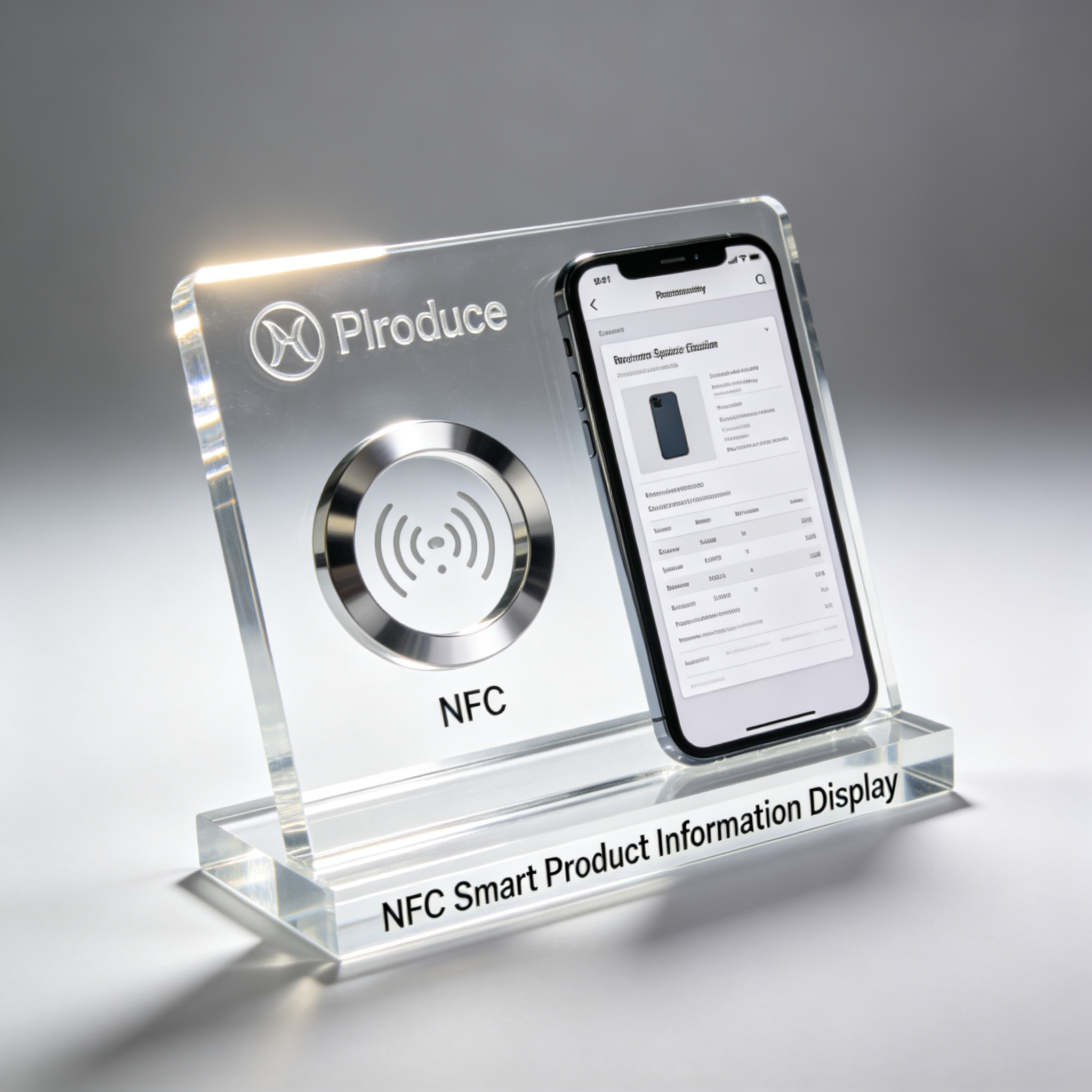 NFC Smart Product Information Display